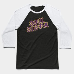 Soul Sista // Retro VIntage Baseball T-Shirt